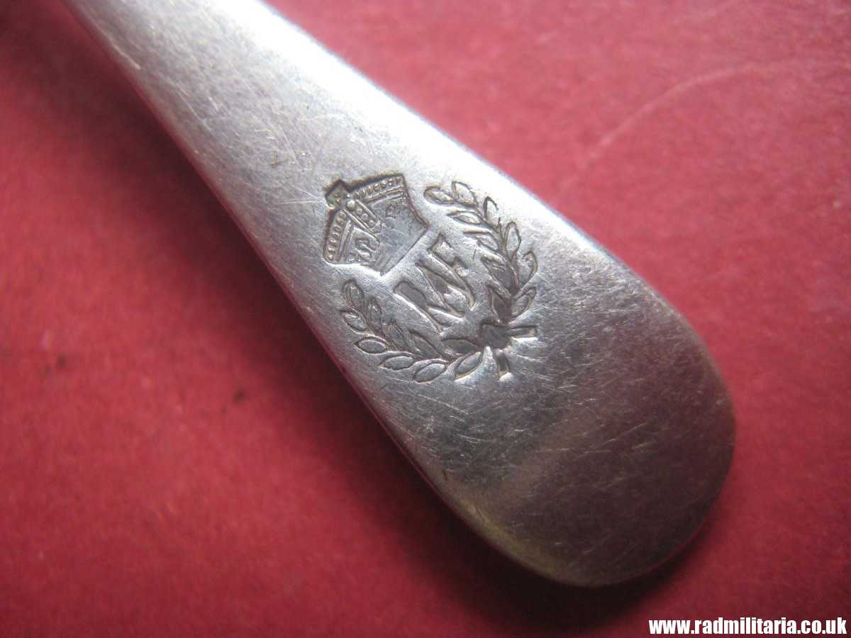 & WW2 British RAF cutlery - small TEA SPOON with date 1929 - RAF Royal Air Force. - Image 13