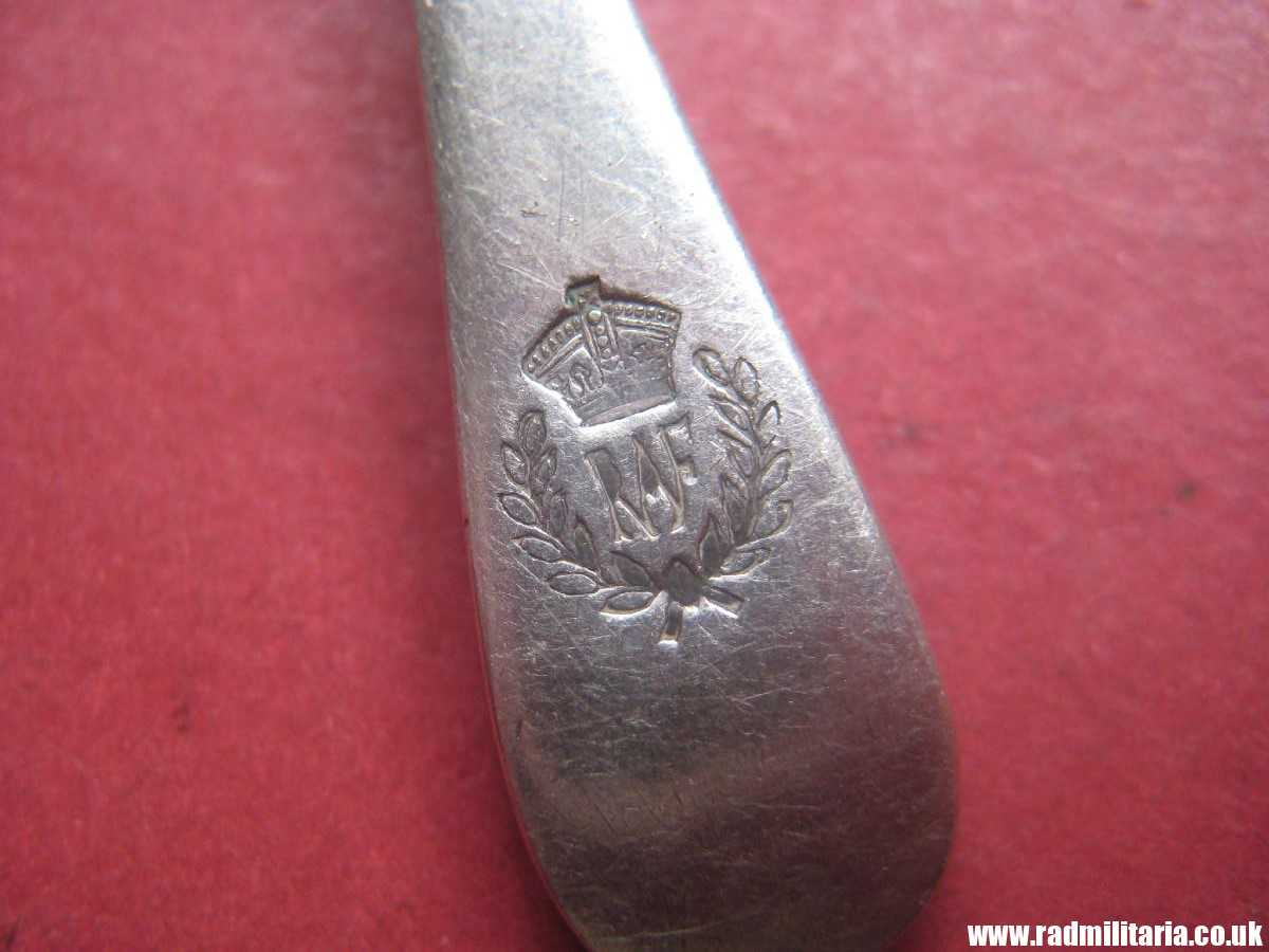 & WW2 British RAF cutlery - small TEA SPOON with date 1929 - RAF Royal Air Force. - Image 14