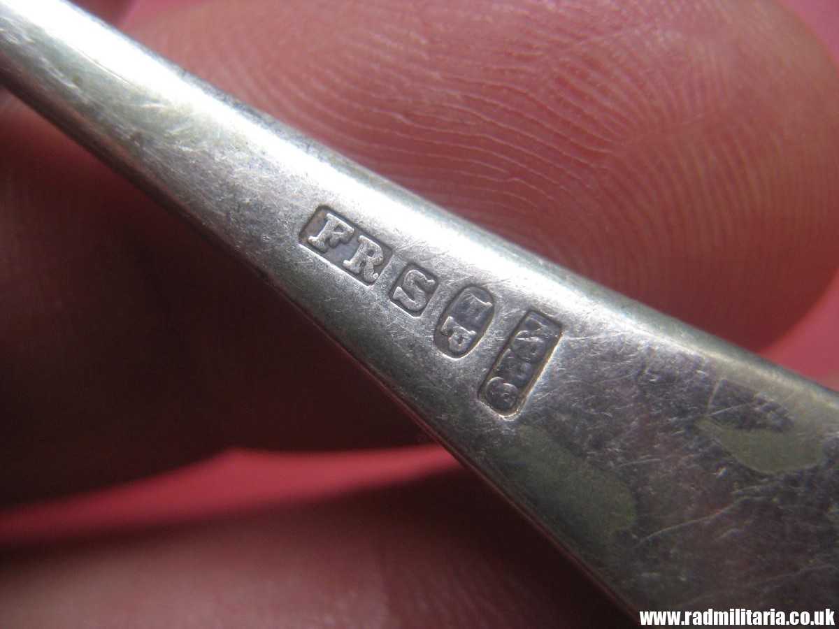 & WW2 British RAF cutlery - small TEA SPOON with date 1929 - RAF Royal Air Force. - Image 16