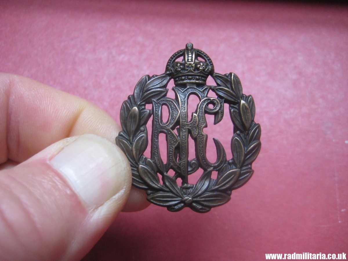 & original WW1 Royal Flying Corps RFC other ranks CAP BADGE, genuine ! - Image 2