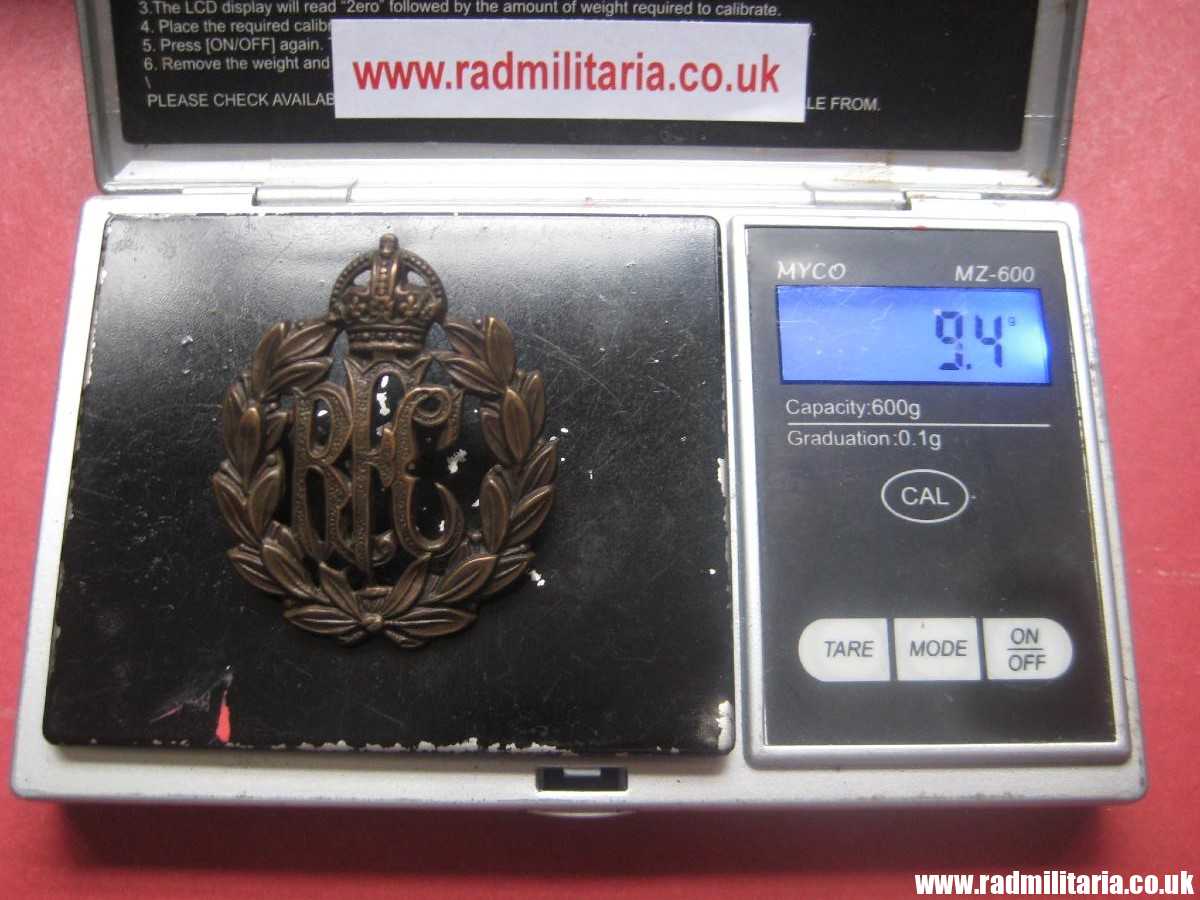 & original WW1 Royal Flying Corps RFC other ranks CAP BADGE, genuine ! - Image 10