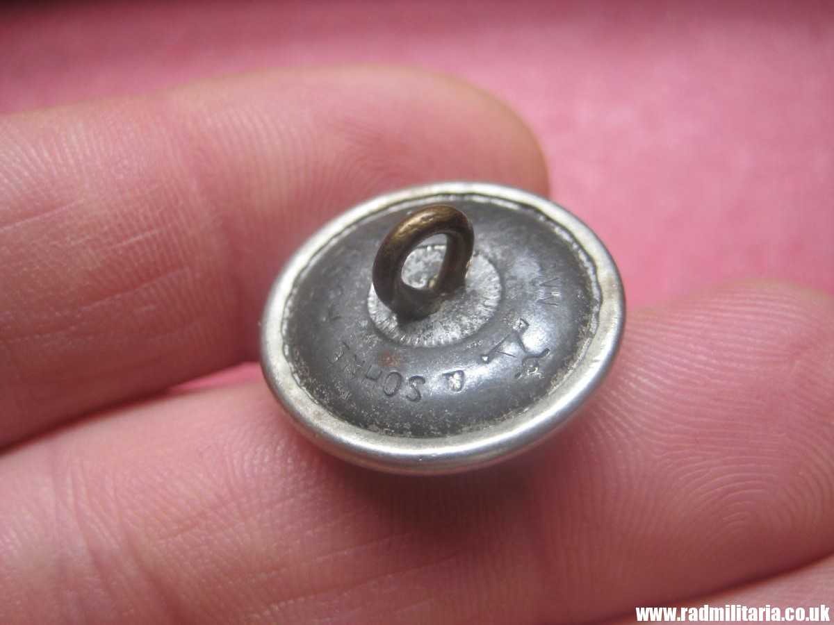 & WW2 German white metal NSDAP BUTTON, marked: ASSMANN & SOHNE - very good condition. - Image 4