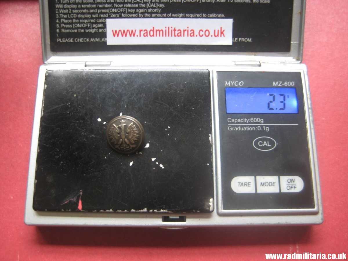 &  WW2 Polish Army BUTTONS with EAGLE a Pair, Swiss made, maker: HF Huguenin Freres, RARE !!! - Image 25