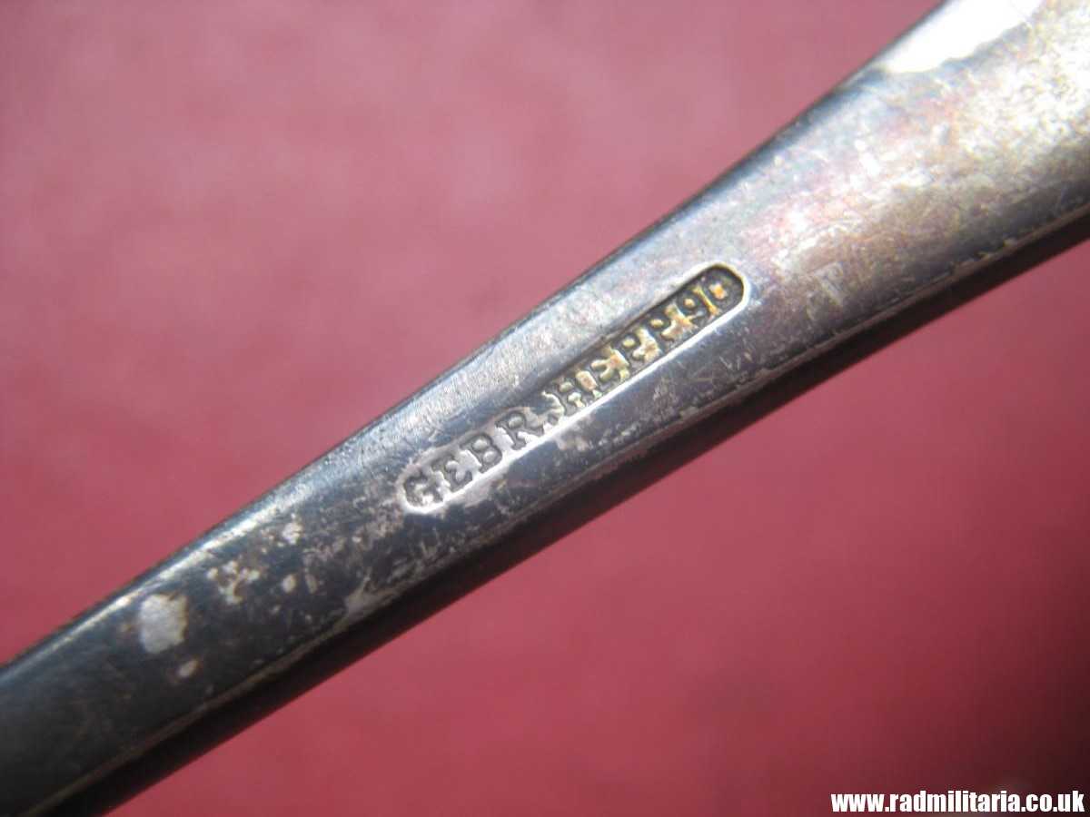 & WW2 German Luftwaffe FORK - UETERSEN, 3RD Reich Cutlery, rare !! - Image 8