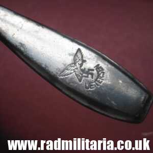 & WW2 German Luftwaffe FORK - UETERSEN, 3RD Reich Cutlery, rare !!