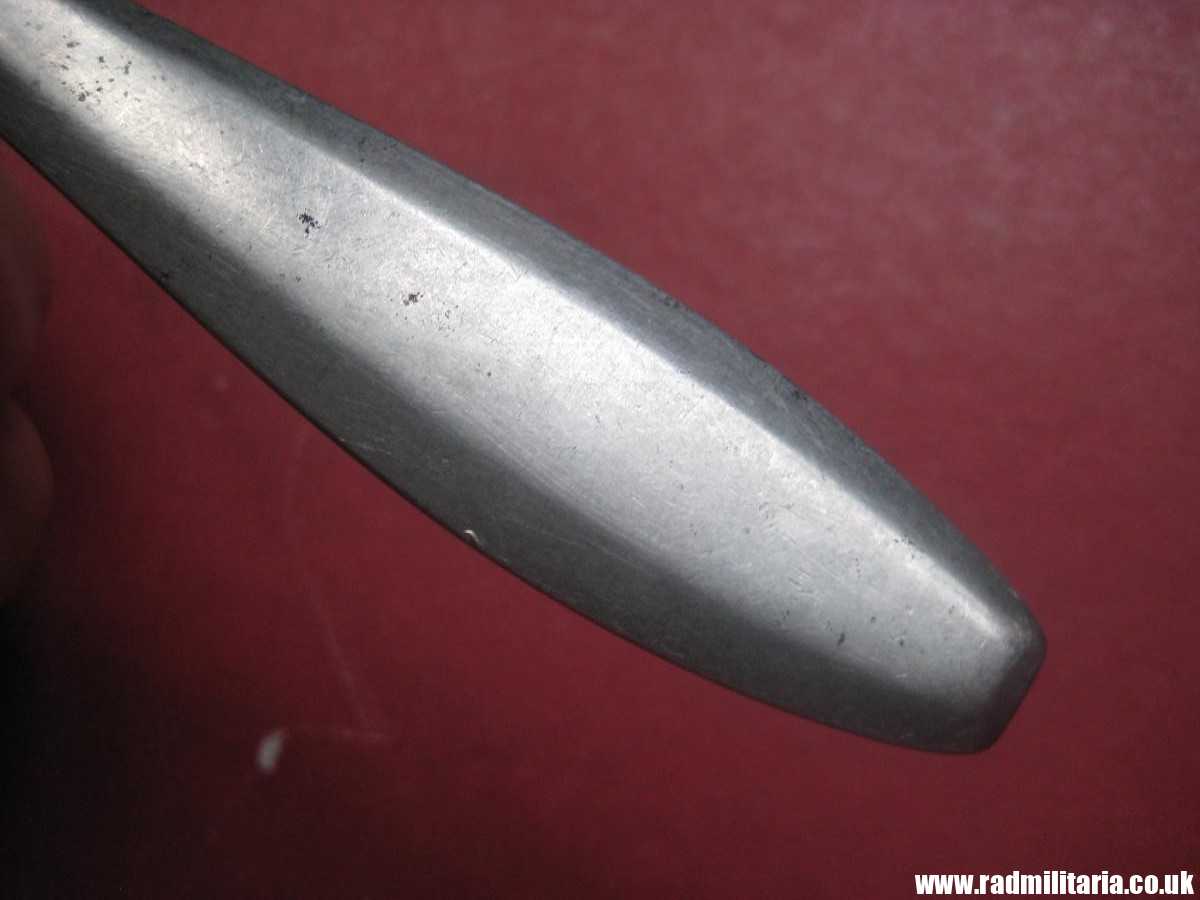 & WW2 genuine German RAD FORK marked: ORIGINAL OLYMPIA stainless steel - 3RD REICH CUTLERY. - Image 15