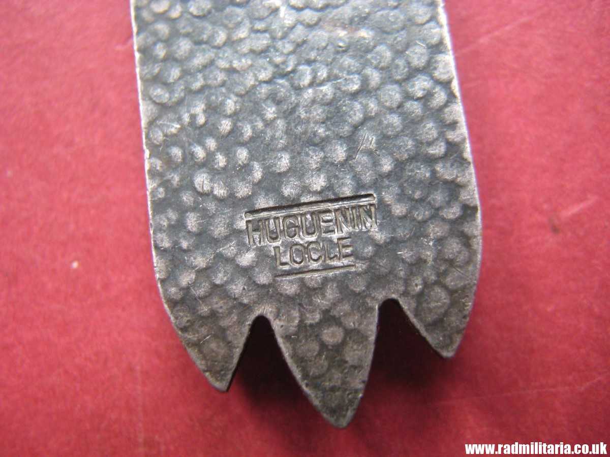 & WW2 Polish Army original ENAMEL BADGE - DSP (2nd Polish Rifle Division) by HUGUENIN FRERES - v. good condition. - Image 5