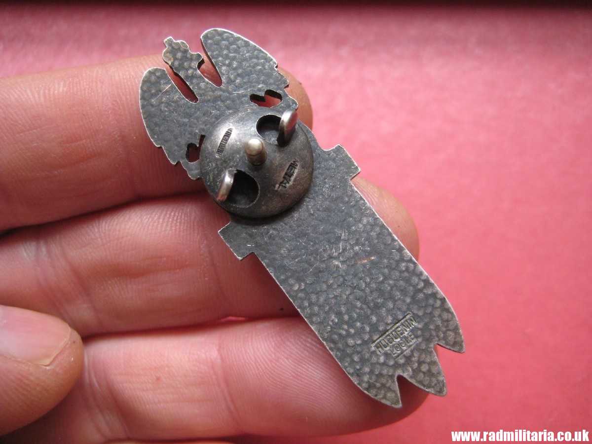 & WW2 Polish Army original ENAMEL BADGE - DSP (2nd Polish Rifle Division) by HUGUENIN FRERES - v. good condition. - Image 19