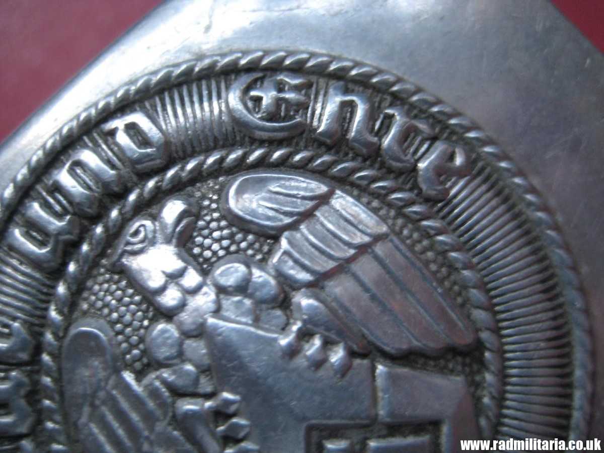 & WW2 original German Hitler Youth HJ BELT BUCKLE, marked: RZM M4/46 in v. good condition !! - Image 20