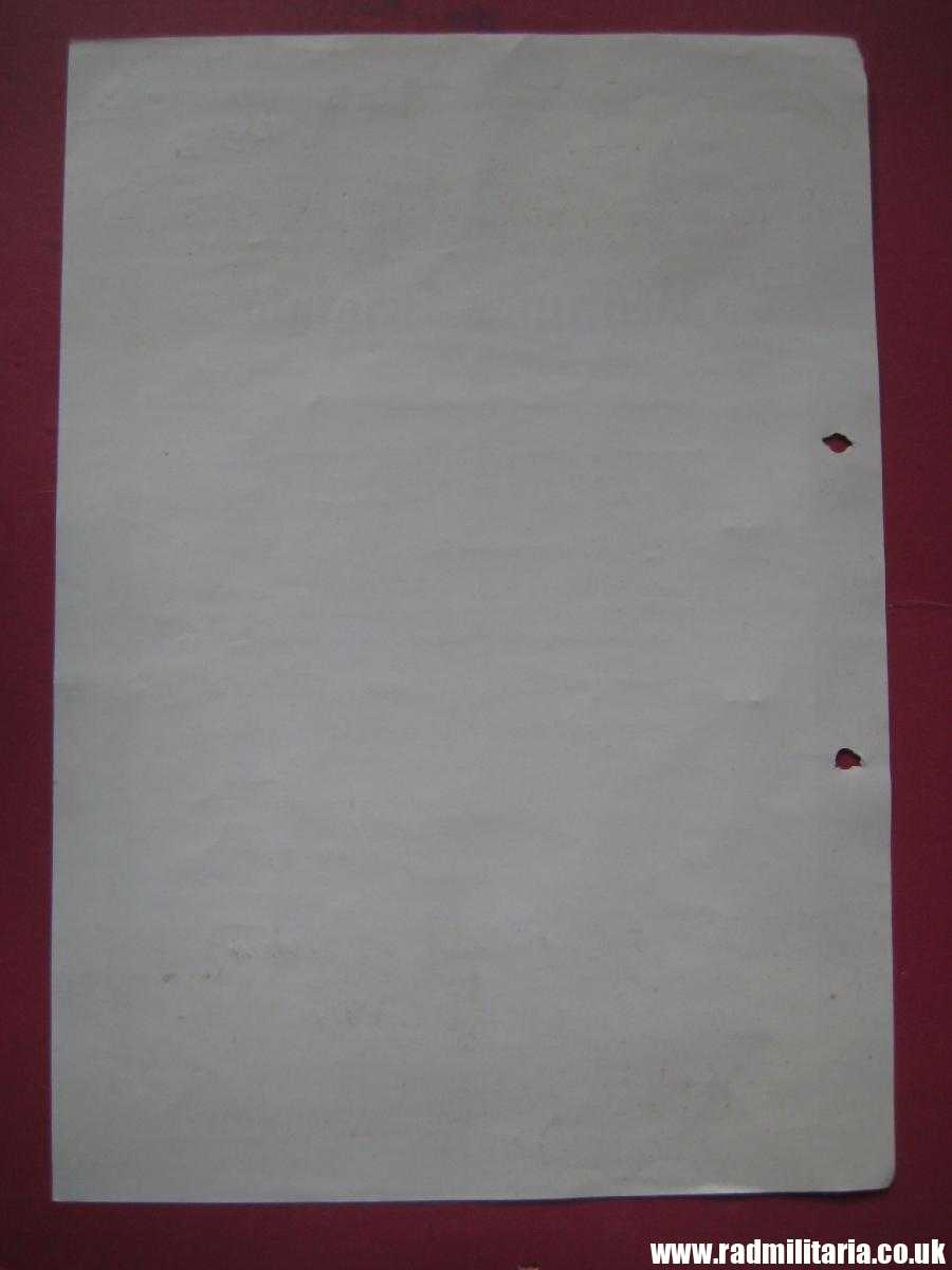 *& WW2 Nazi German DOCUMENT: Prufungs - Zeugnis 1937. HUNTING - Image 8