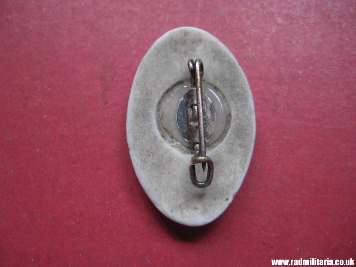 *& WW2 HJ Hitler Youth CERAMIC BADGE 21 JUNI 1934 - good condition. - Image 3