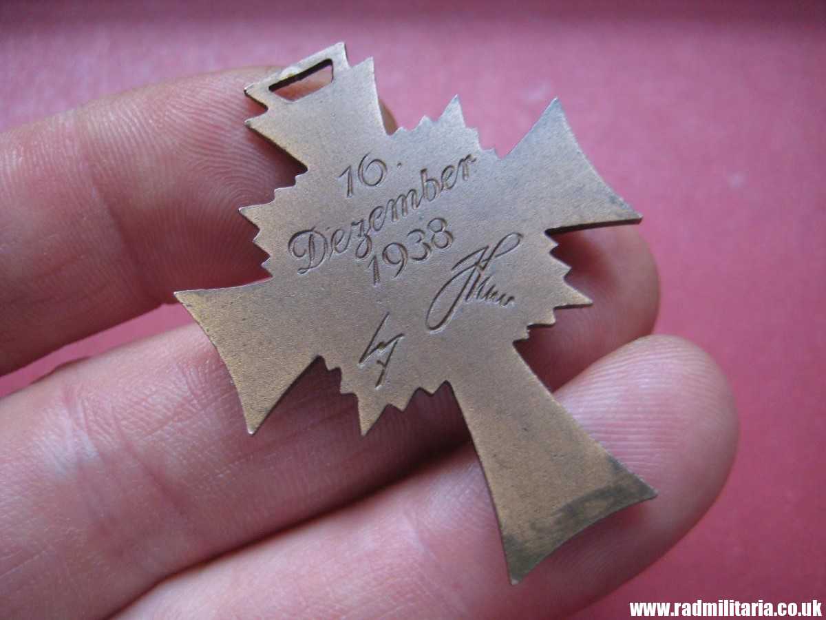 *& WW2 original German CROSS - DER DEUTSCHEN MUTTER. Cross of Honor of the German Mother bronze class. - Image 19