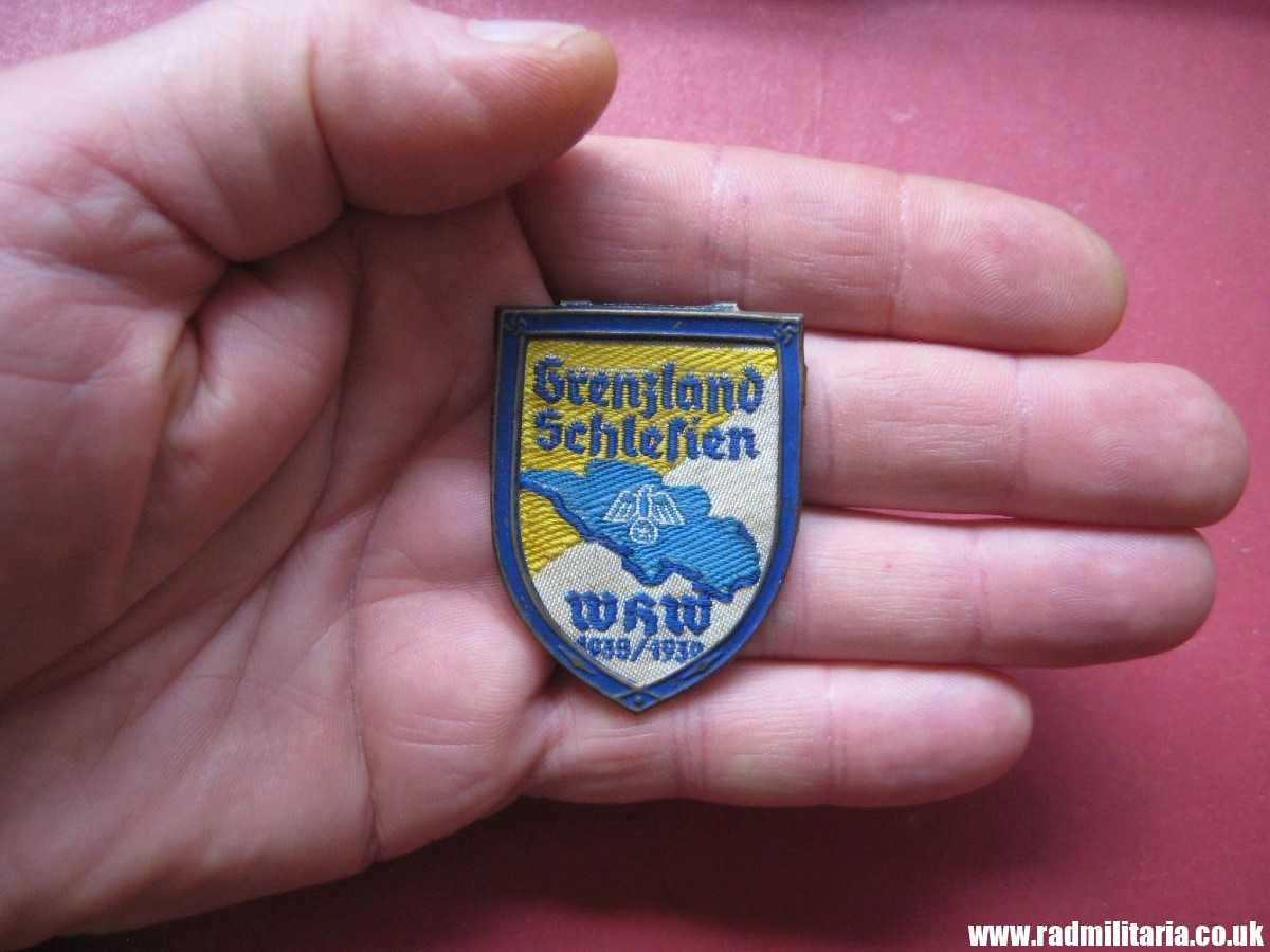 & original German TINNIE BADGE - W.H.W. Schlesien 1938/1939 - Image 13