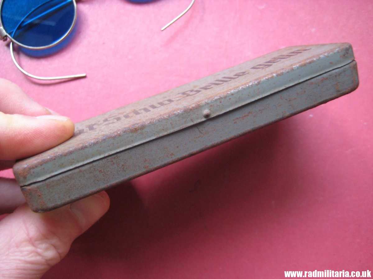 & original WW2 German Army GLASSES with BOX - FLAK Schw. Brille grun - rare set !! - Image 8