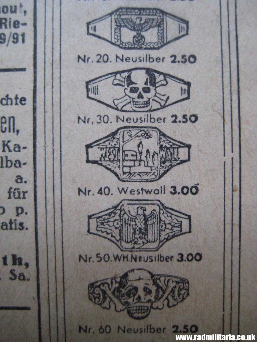 & WW2 original SS soldier - SKULL RING, DEATH HEAD RING, metal detecting find, 100% genuine. - Image 25