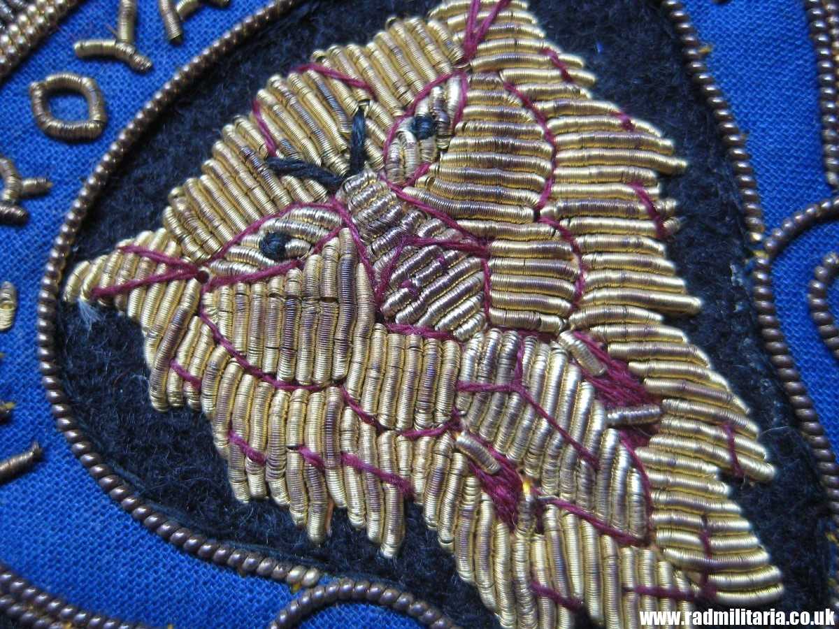 & WW2 original British PATCH - THE ROYAL BRITISH LEGION good quality embroidered bullion patch badge. - Image 15