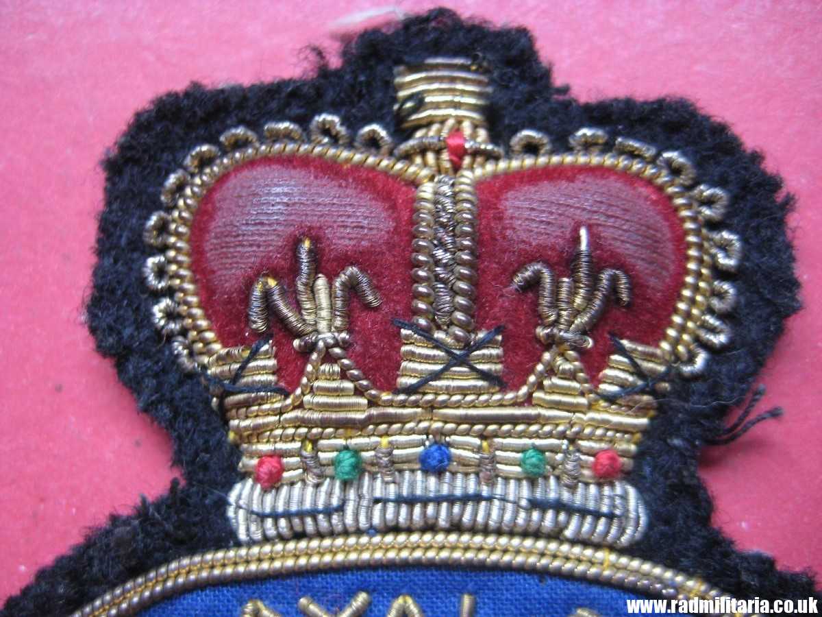 & WW2 original British PATCH - THE ROYAL BRITISH LEGION good quality embroidered bullion patch badge. - Image 17