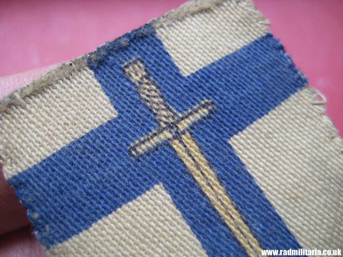 & WW2 original British 2nd Army cloth Formation Sign PATCH. - Image 7