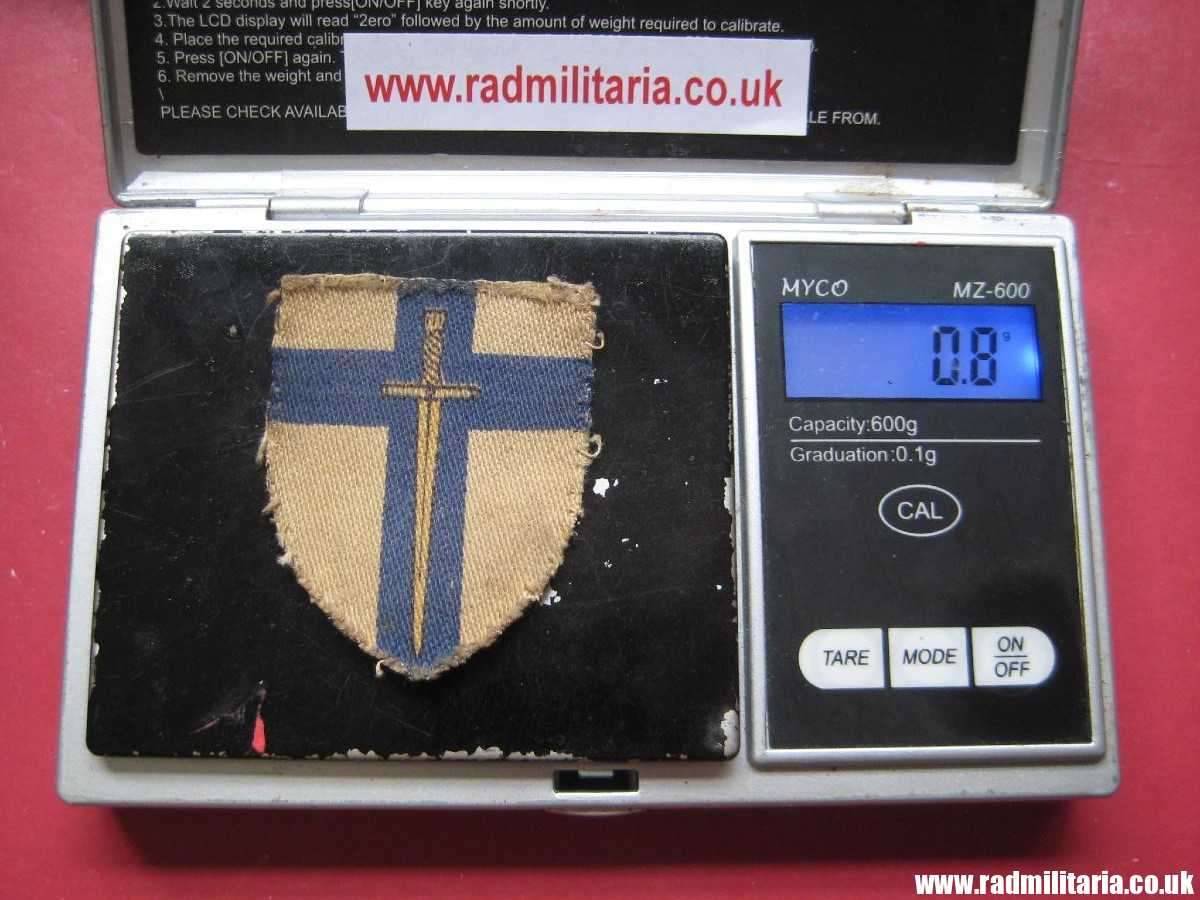 & WW2 original British 2nd Army cloth Formation Sign PATCH. - Image 10