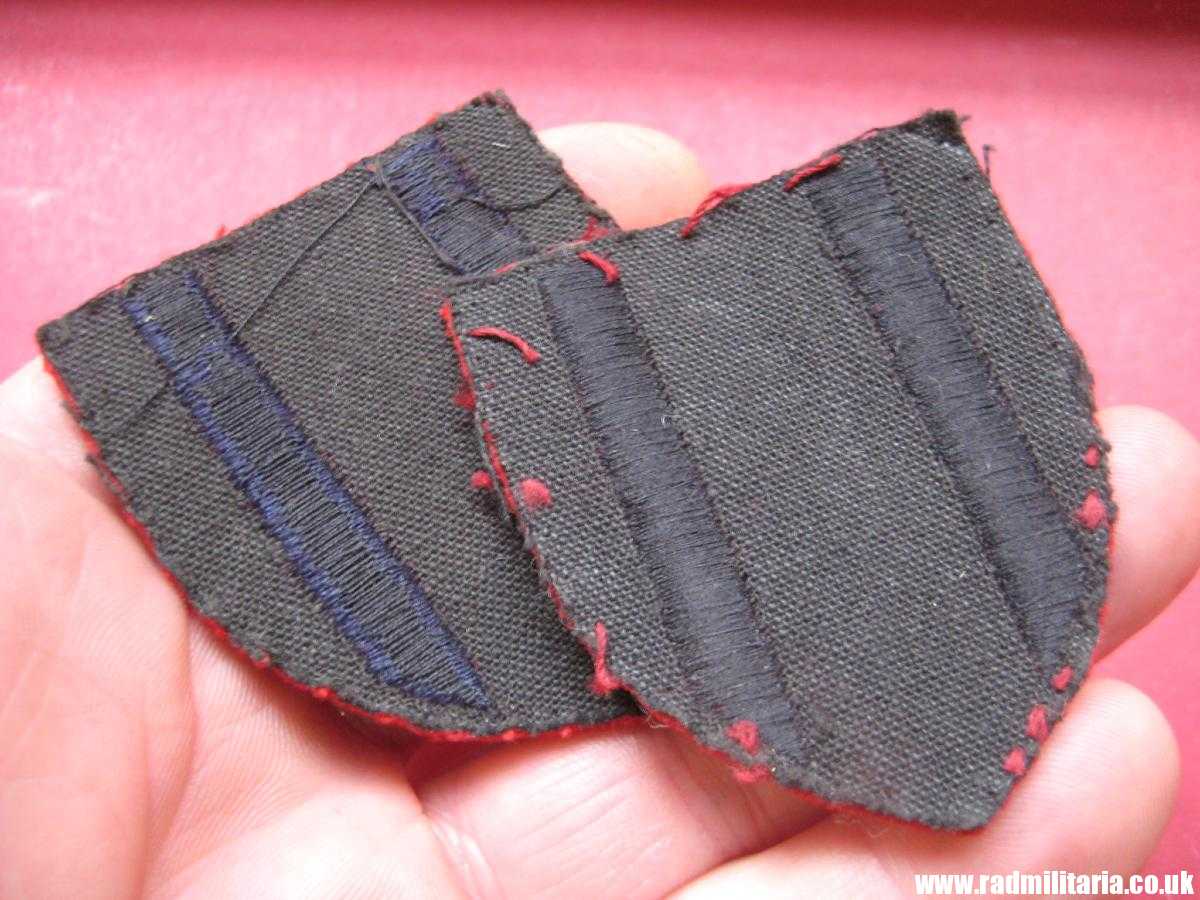 & WW2 original British PATCHES - Set of 2, Royal Engineers Training Brigade badge. - Image 5