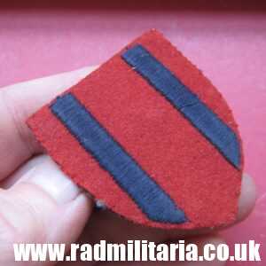 & WW2 original British PATCH - Royal Engineers Training Brigade badge.