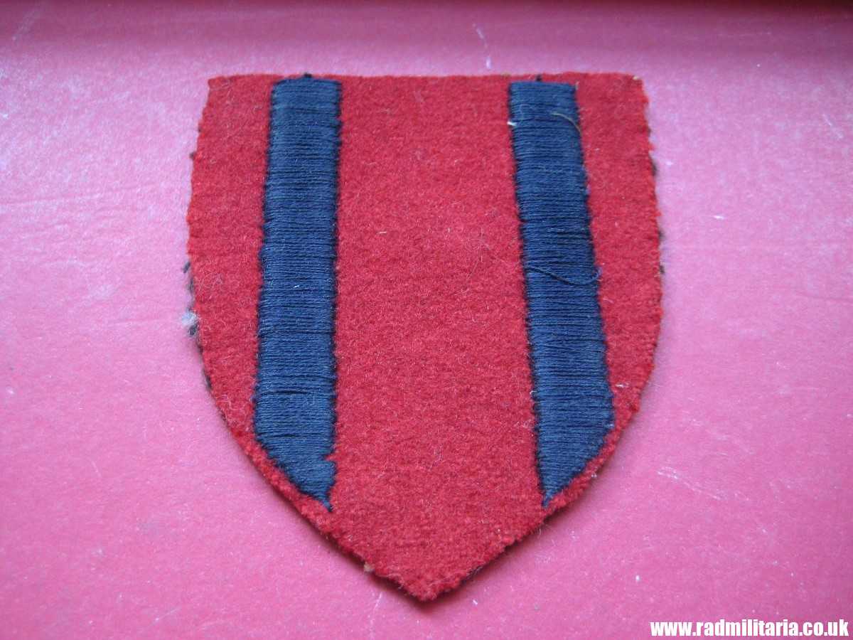 & WW2 original British PATCH - Royal Engineers Training Brigade badge. - Image 12
