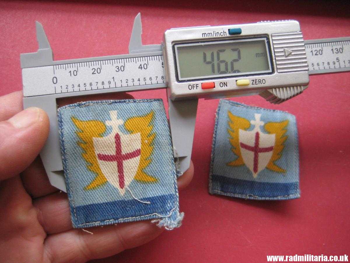 & WW2 original British PATCHES - Set of 2, BRITISH ARMY ALLIED LAND FORCES South East Asia (ALFSEA) formation signs military unit PATCHES a pair. - Image 11