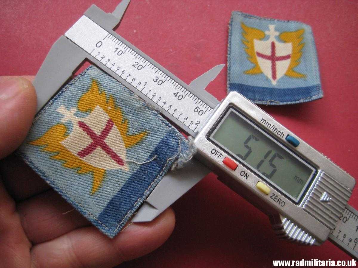 & WW2 original British PATCHES - Set of 2, BRITISH ARMY ALLIED LAND FORCES South East Asia (ALFSEA) formation signs military unit PATCHES a pair. - Image 10