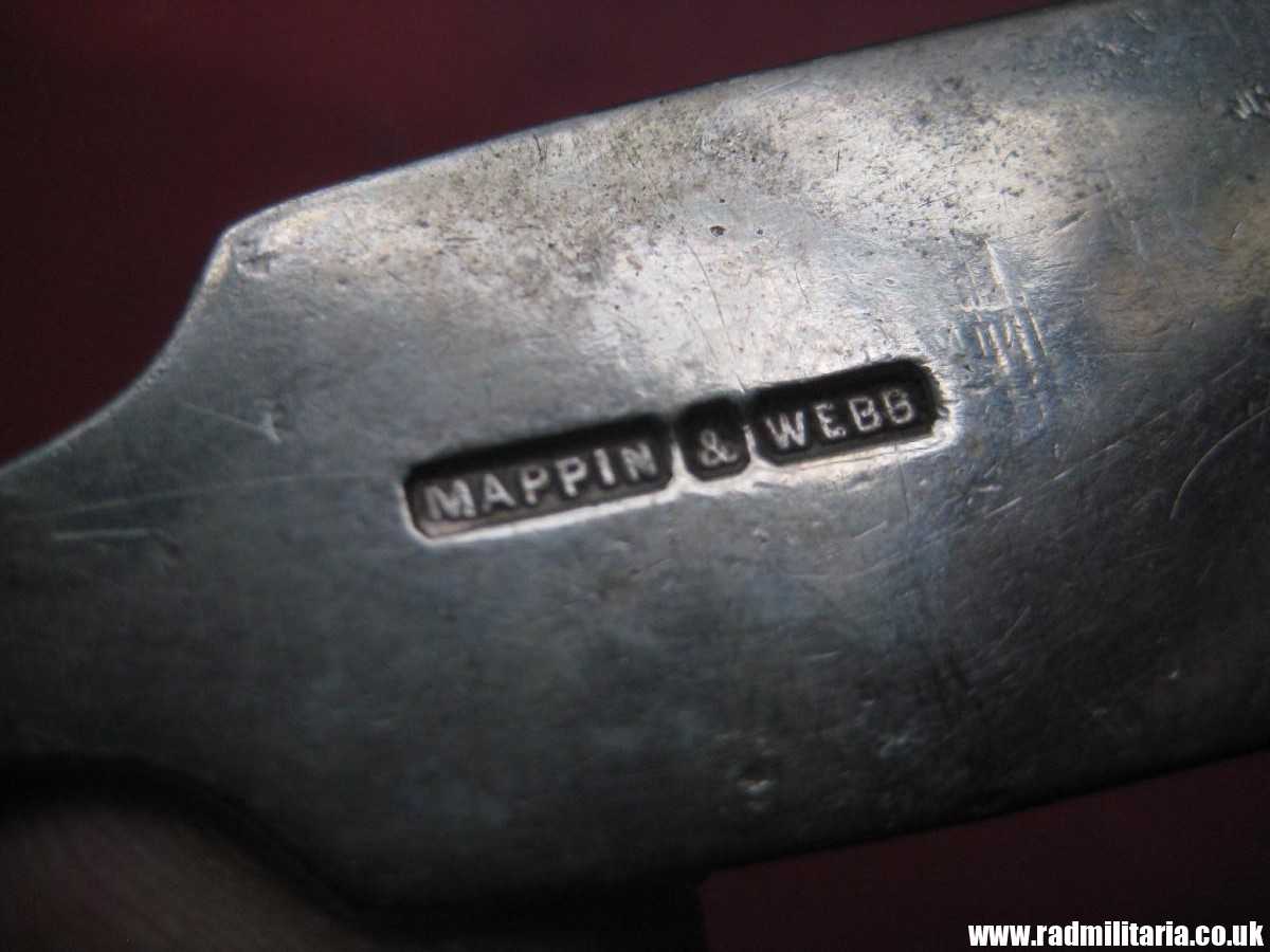 & WW1 British Army SPOON maker: MAPPIN & WEBB and soldier's no. 23378 and 25619. - Image 4