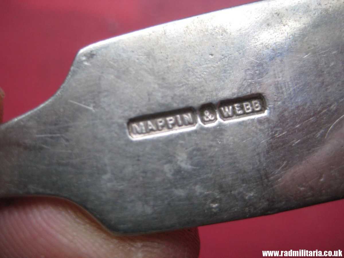 & WW1 British Army SPOON maker: MAPPIN & WEBB and soldier's no. 23378 and 25619. - Image 7
