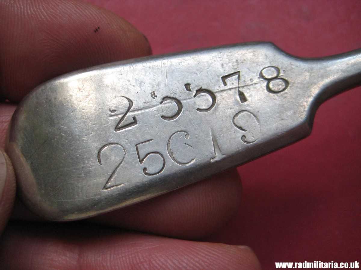 & WW1 British Army SPOON maker: MAPPIN & WEBB and soldier's no. 23378 and 25619. - Image 21