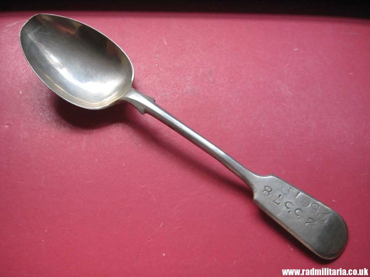 & WW1 British Army SPOON maker: MAPPIN & WEBB and soldier's no. 23378 and 25619. - Image 14