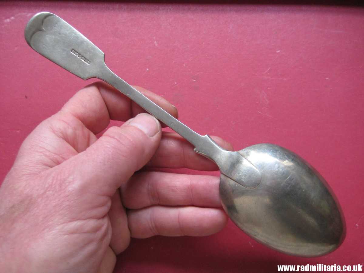 & WW1 British Army SPOON maker: MAPPIN & WEBB and soldier's no. 23378 and 25619. - Image 17