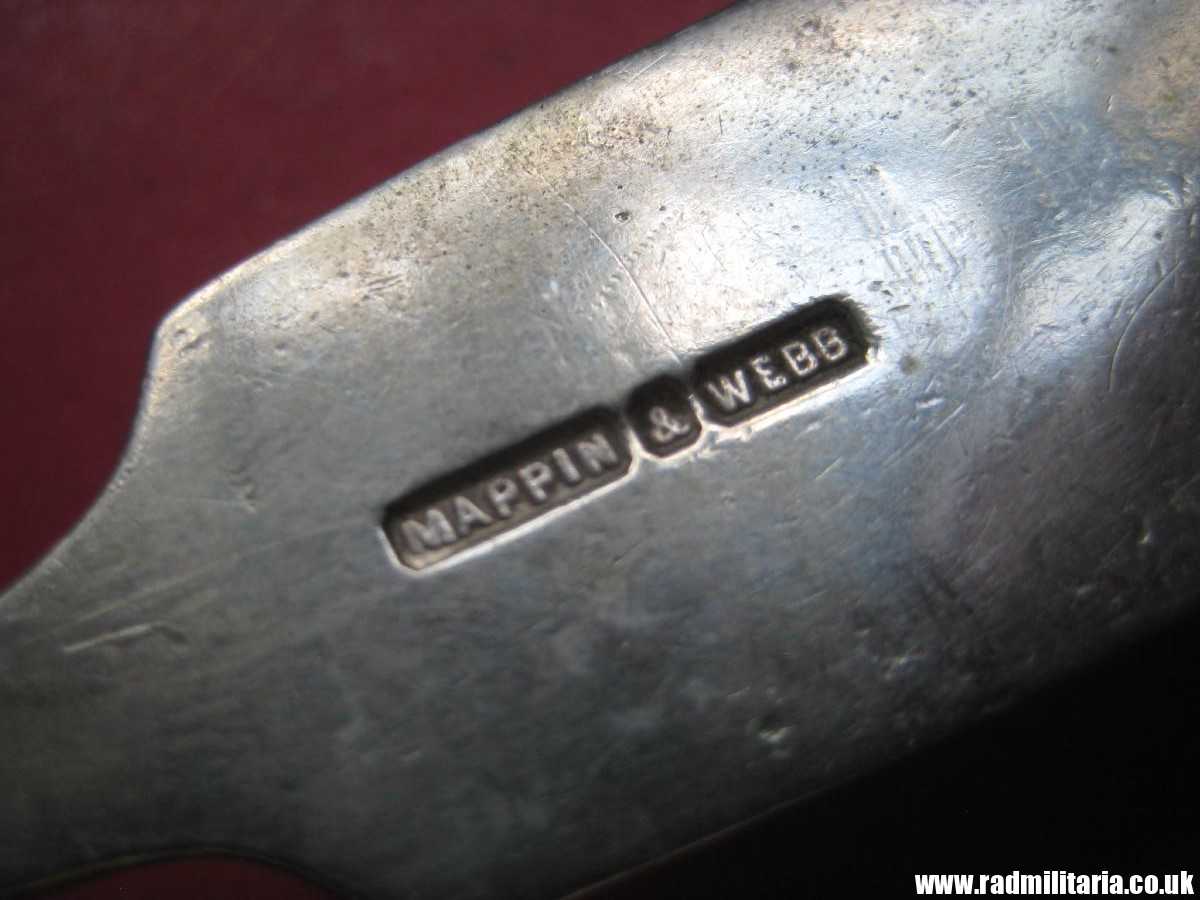 & WW1 British Army SPOON maker: MAPPIN & WEBB and soldier's no. 23378 and 25619. - Image 18
