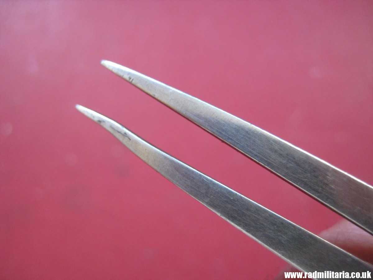 & WW2 genuine solid silver PICKLE FORK from private dining wagon no. 10 242. marked: DR 242 - 3rd REICH CUTLERY maker: Bruckmann & Sohne. Rare !!! - Image 13