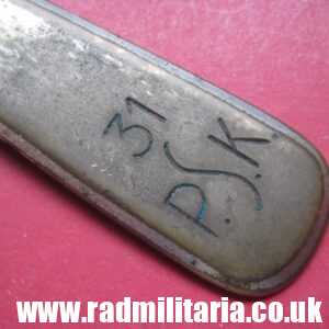 & WW2 Polish Army FORK maker: F. WOLSKA 31 P.S.K. original or fake?