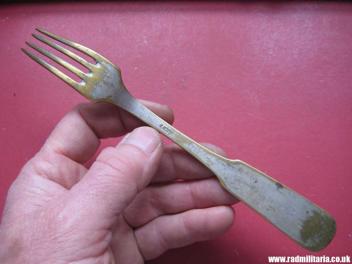 & WW2 Polish Army FORK maker: F. WOLSKA 31 P.S.K. original or fake? - Image 2