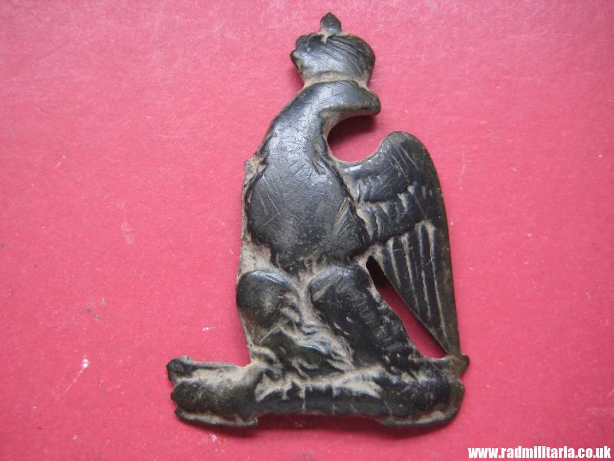& original French EAGLE BADGE from the cartridge case, Napoleonic Wars. rare. - Image 2