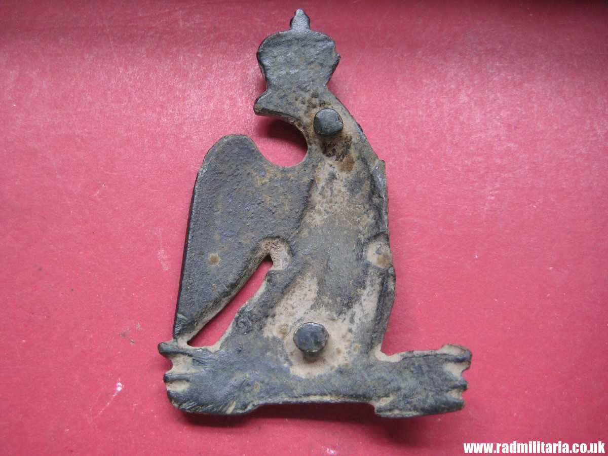 & original French EAGLE BADGE from the cartridge case, Napoleonic Wars. rare. - Image 3