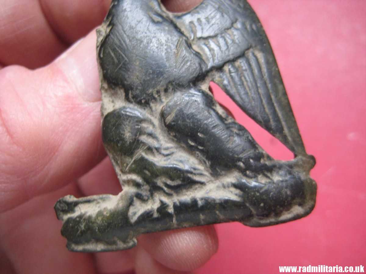 & original French EAGLE BADGE from the cartridge case, Napoleonic Wars. rare. - Image 10