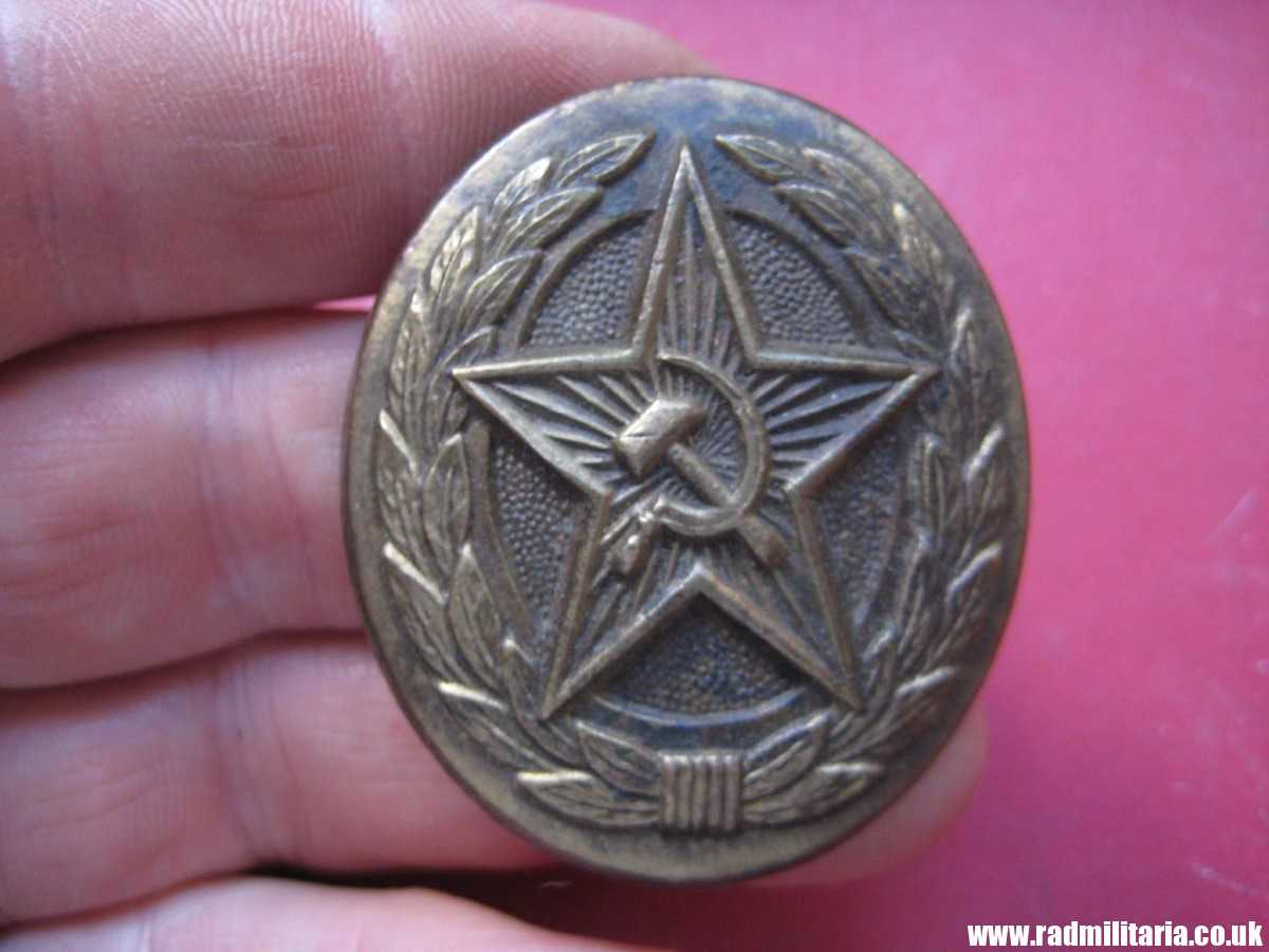 & WW2 or post WW2 Soviet Army BELT BUCKLE in poor condition - metal detecting find. - Image 2