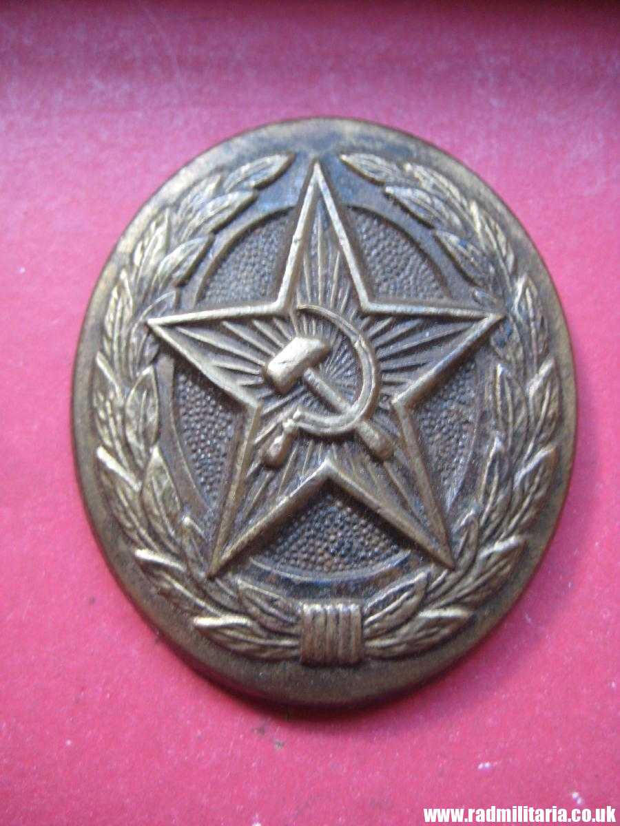 & WW2 or post WW2 Soviet Army BELT BUCKLE in poor condition - metal detecting find. - Image 7