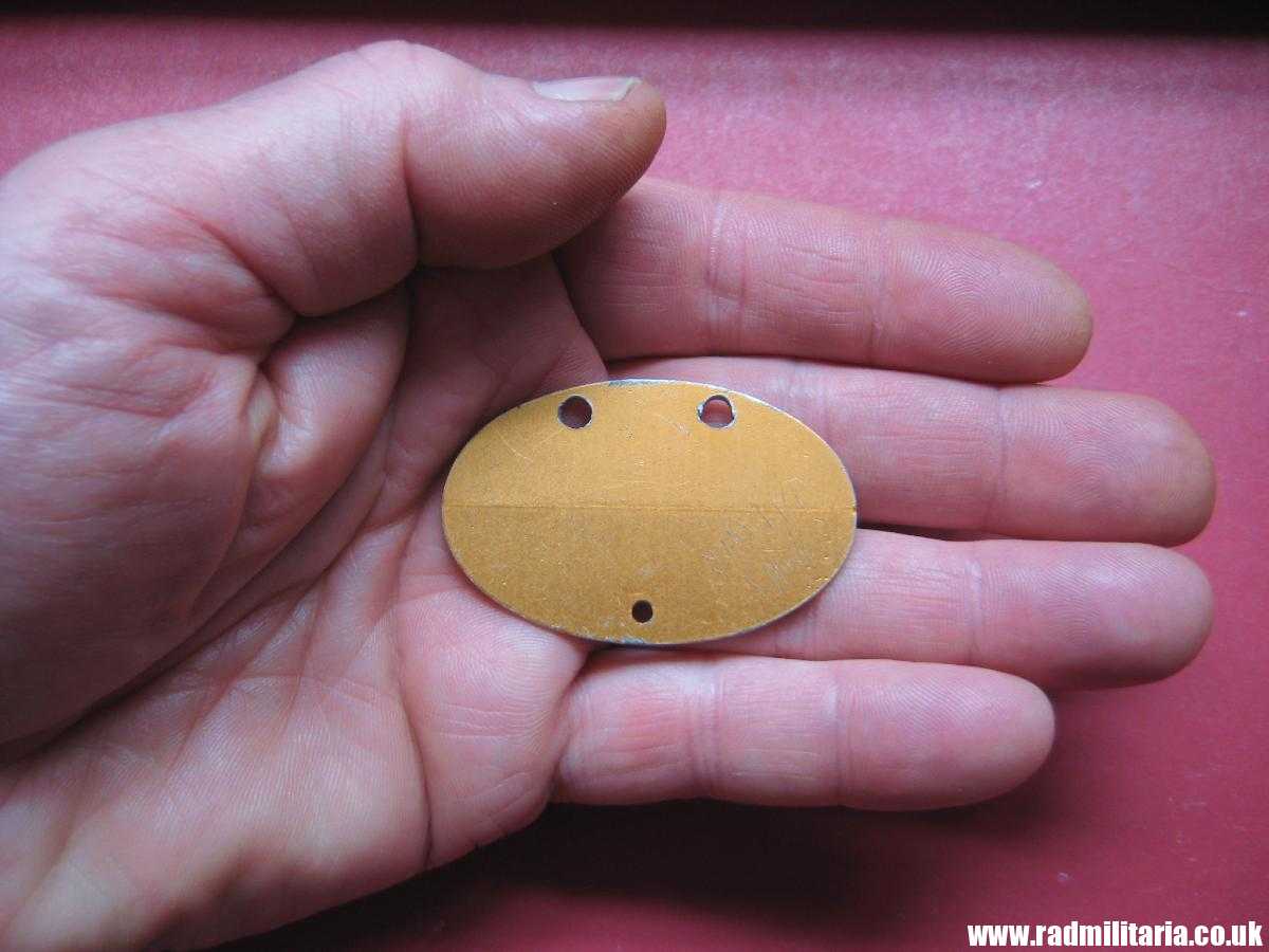 & original WW2 KRIEGSMARINE DOG TAG - ID DISC: Hans Jaeger (N)42372/43(D) good condition. - Image 13