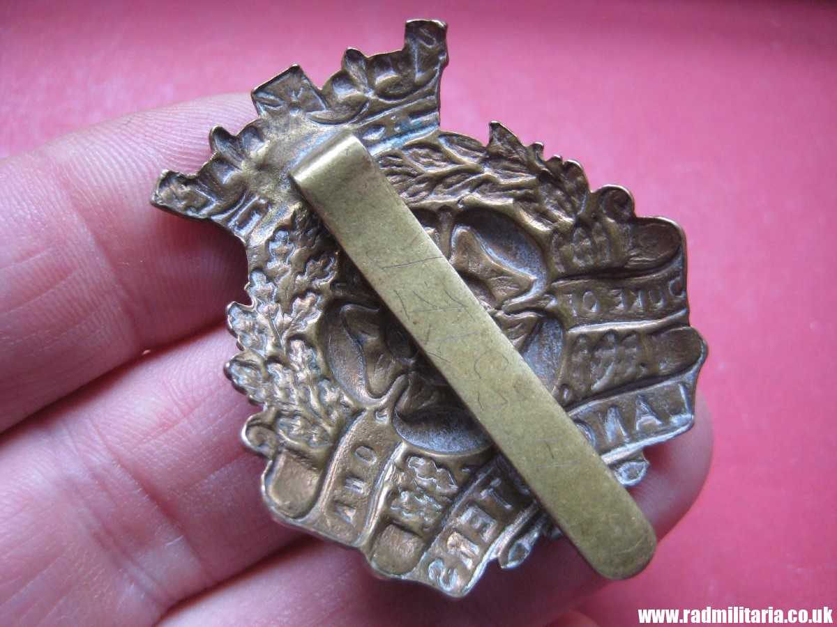 & WW2 British Army CAP BADGE - Duke of Lancasters Own Yeomanry BADGE owners name: HESTER. - Image 7