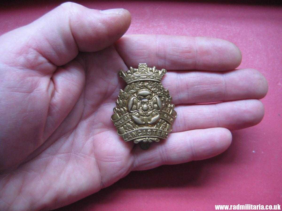 & WW2 British Army CAP BADGE - Duke of Lancasters Own Yeomanry BADGE owners name: HESTER. - Image 11