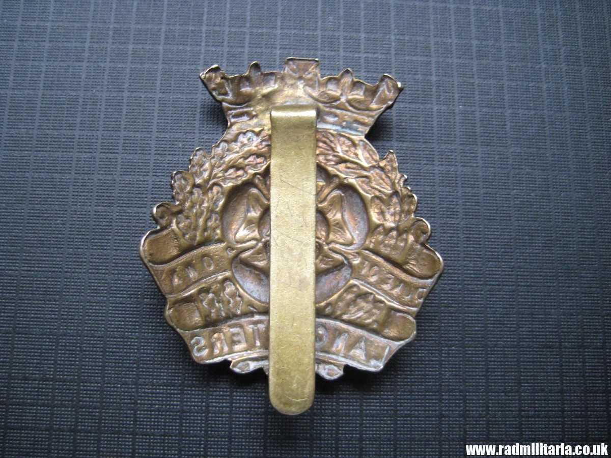 & WW2 British Army CAP BADGE - Duke of Lancasters Own Yeomanry BADGE owners name: HESTER. - Image 22