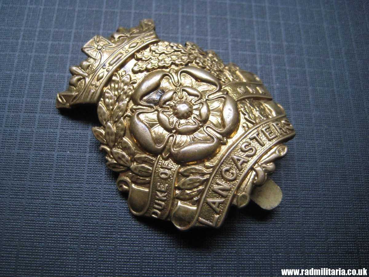 & WW2 British Army CAP BADGE - Duke of Lancasters Own Yeomanry BADGE owners name: HESTER. - Image 20
