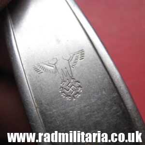 & WW2 genuine German Army - Wehrmacht SPOON marked: "ch S.40 ROSTFREI", stainless steel - 3rd REICH CUTLERY.