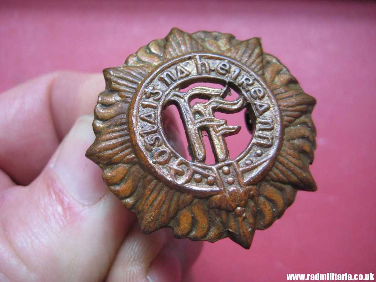 & genuine IRISH Defence Forces CAP BADGE in good used condition. - Image 13