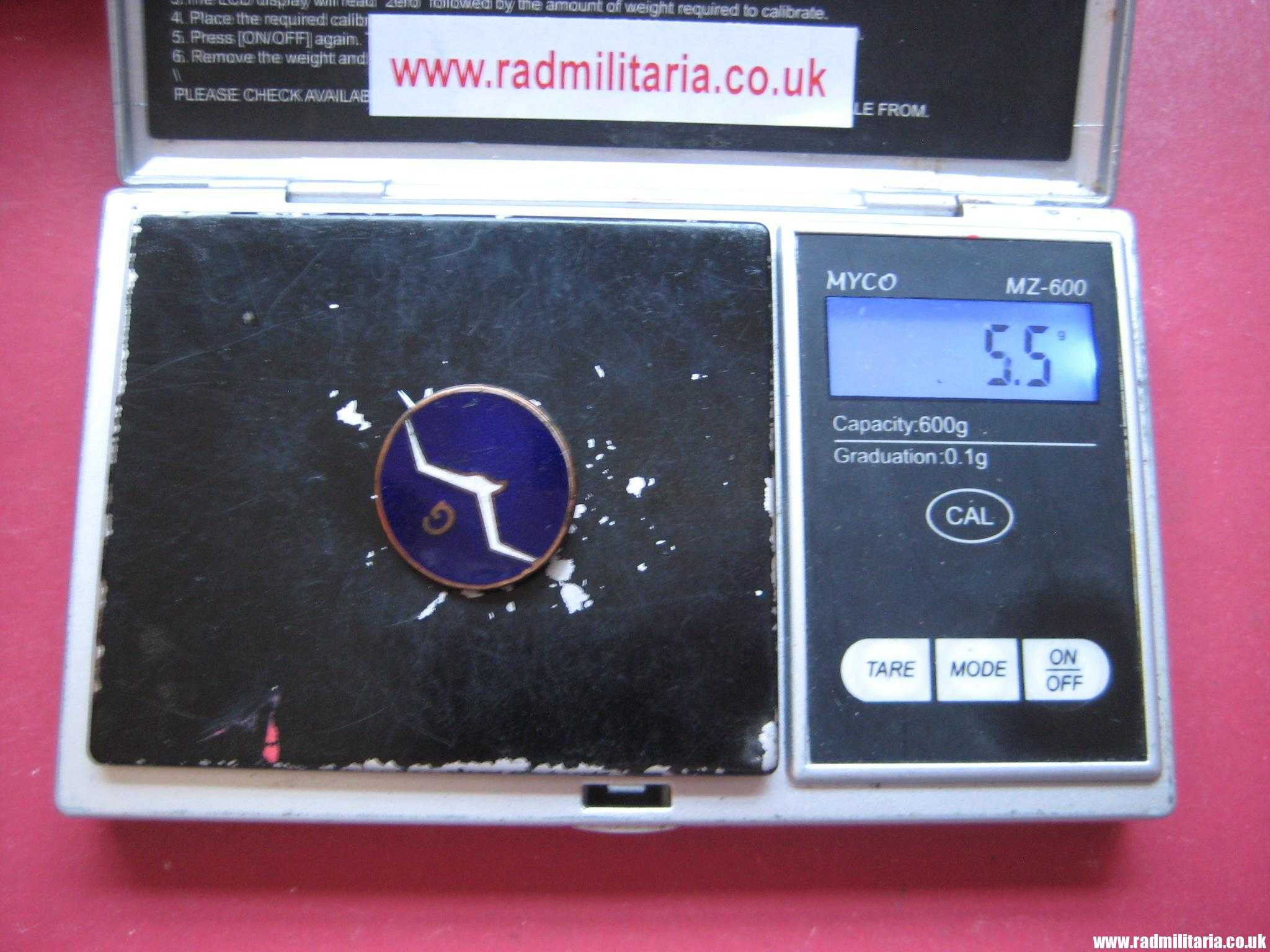 & Enamel BADGE British Gliding Association BGA, marked: J.R.GAUNT LONDON - genuine ! - Image 11